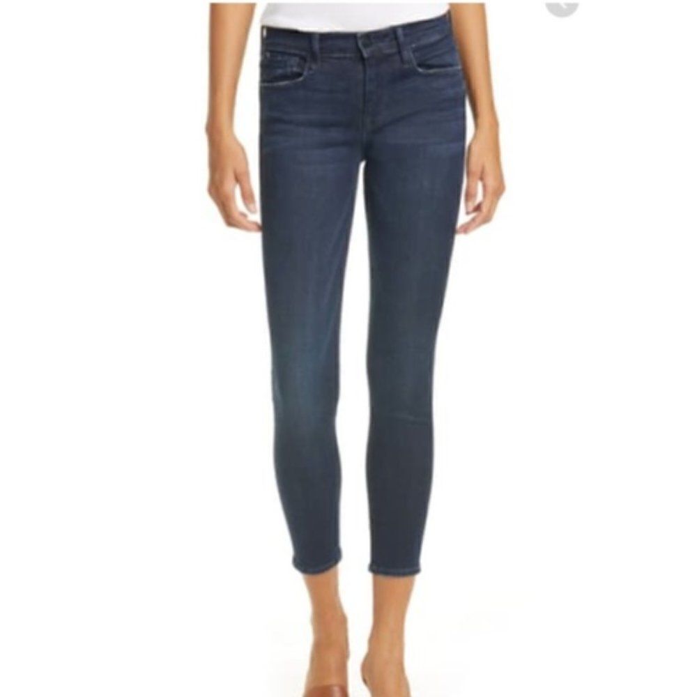 FRAME Le Skinny de Jeanne Crop Jeans St. Jones 28